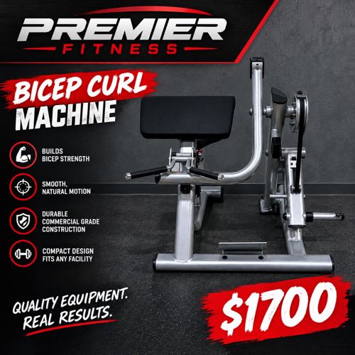Plate-Loaded Biceps Curl