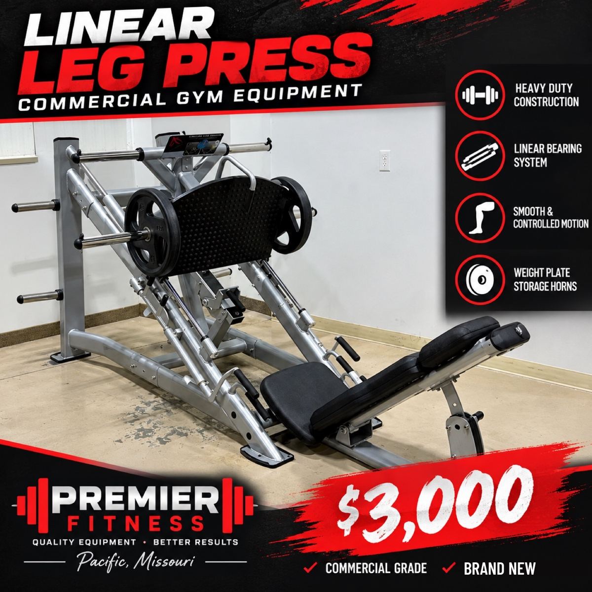 45° Linear Leg Press