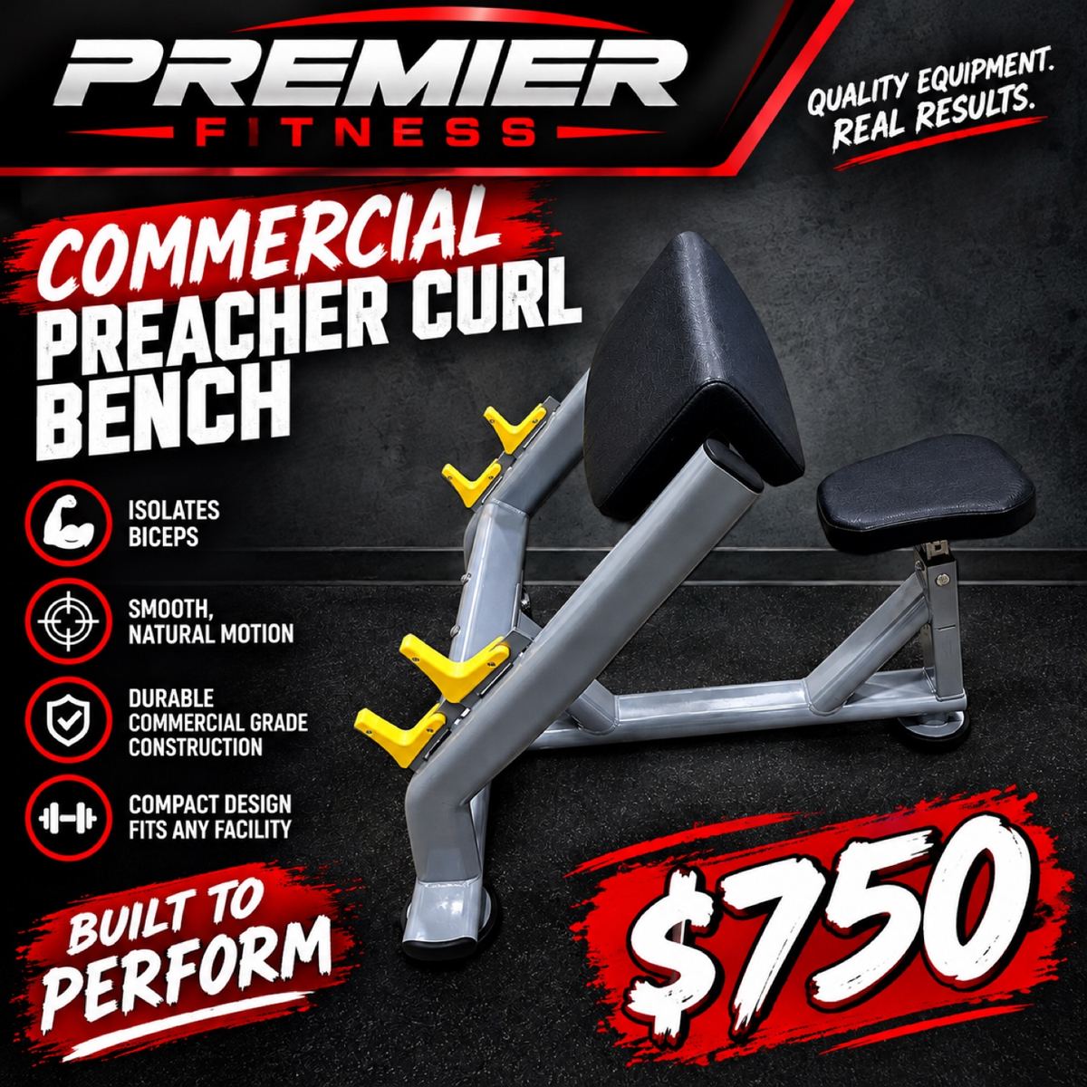 Preacher Curl Bench